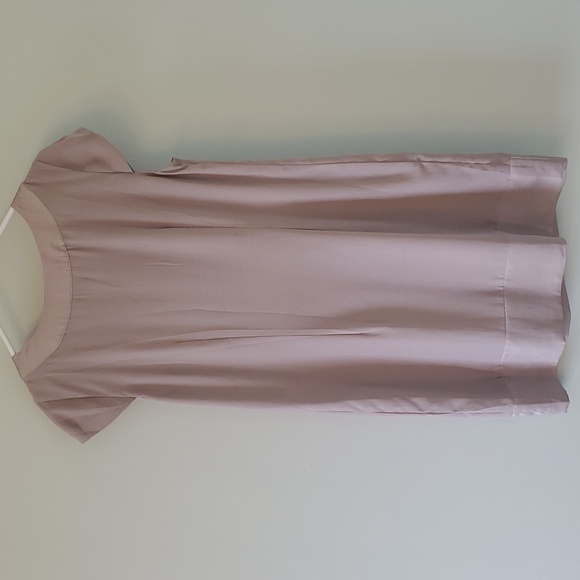 H&M taupe size 10 short sleeve dress - Picture 3 of 4